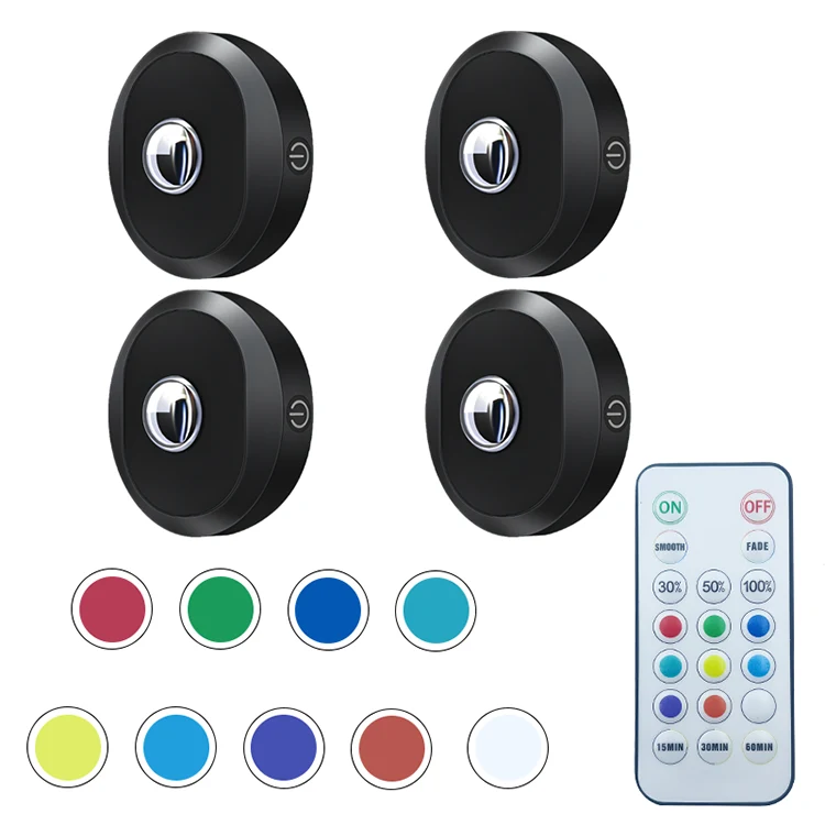 چرا چراغ کابینت بی سیم 9 رنگ RGB یک تغییر دهنده بازی برای روشنایی خانگی است